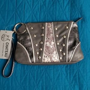 Women's Clutch handbag Purse Wristlet by Chateau